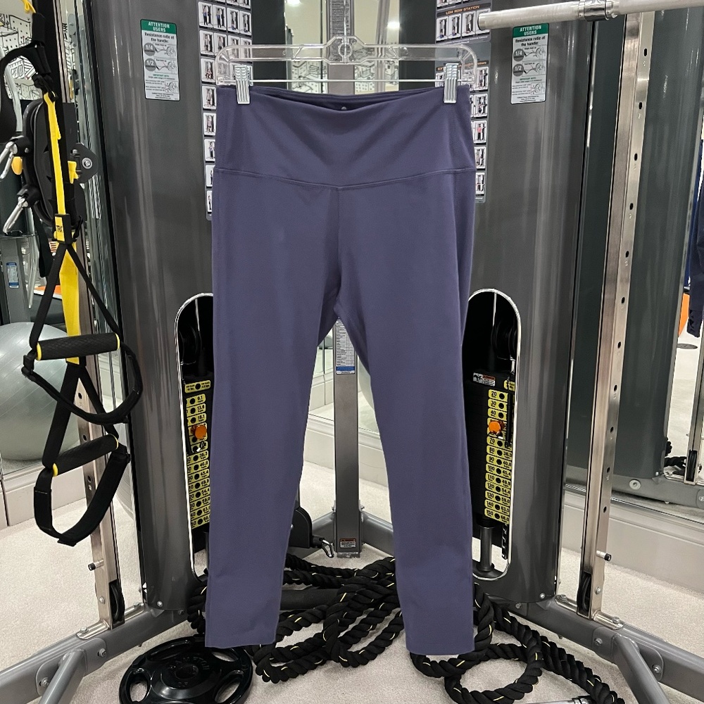 Apana Blue Leggings with Laced Details